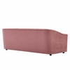 Announce Performance Velvet Channel Tufted Sofa