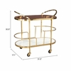 Antalya Bar Cart in Multicolor