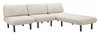 Aperto Chaise in Beige