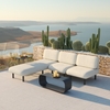 Aperto Chaise in Beige
