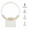 Aperture Round Alcove Accent Chair