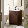 Appia 24" Bathroom Vanity Cabinet in Walnut