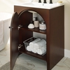 Appia 24" Bathroom Vanity Cabinet in Walnut