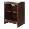 Appia 24" Bathroom Vanity in Walnut White