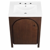 Appia 24" Bathroom Vanity in Walnut White