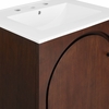 Appia 24" Bathroom Vanity in Walnut White