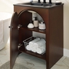 Appia 24" Bathroom Vanity-MID-6789 in Walnut Black