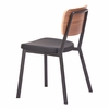 Ardenne Dining Chair - Set of 4 in Black & Brown