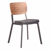 Ardenne Dining Chair - Set of 4 in Black & Brown