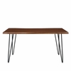 Ardor 60" Live Edge Acacia Wood Acacia Wood Dining Table