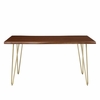 Ardor 60" Live Edge Acacia Wood Acacia Wood Dining Table