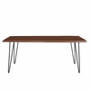 Ardor 74" Live Edge Acacia Wood Acacia Wood Dining Table