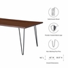 Ardor 96" Live Edge Acacia Wood Acacia Wood Dining Table