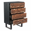 Aremi Chest in Brown & Black