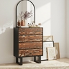 Aremi Chest in Brown & Black