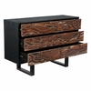 Aremi Dresser in Brown & Black