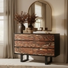 Aremi Dresser in Brown & Black