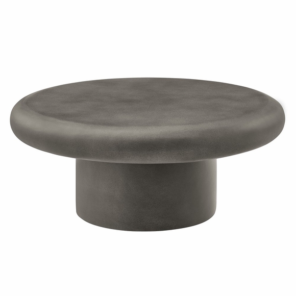 Argos Indoor - Outdoor Patio Concrete Round Coffee Table