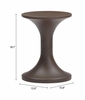 Arka Side Table in Brown