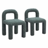 Arum Dining Chair Set of 2 in Snowy