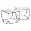 Arzon Coffee Table Set in Bronze