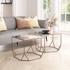 Arzon Coffee Table Set in Bronze
