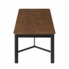 Ashlan 110" Rectangle Dining Table in Walnut