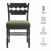 Astrid Performance Velvet Dining Chair