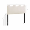Athena Stain-Resistant Performance Velvet Queen Size Headboard