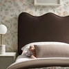 Athena Stain-Resistant Performance Velvet Twin Size Headboard