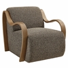 Atrium Lattice Boucle Accent Armchair