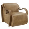 Atrium Vegan Leather Accent Armchair