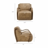 Atrium Vegan Leather Accent Armchair