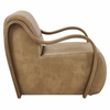 Atrium Vegan Leather Accent Armchair