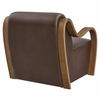 Atrium Vegan Leather Accent Armchair