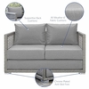 Aura 3 Piece Outdoor Patio Wicker Rattan Set MID-3598