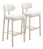 Aurea Barstool Set of 2 in Light Gray