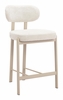 Aurea Counter Stool Set of 2 in Light Gray