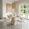 Aurea Dining Chair Set of 4 in Light Gray