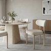 Aurea Dining Chair Set of 4 in Light Gray