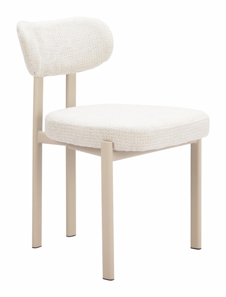 Aurea Dining Chair Set of 4 in Light Gray