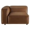 Auren Upholstered Vegan Leather Modular Left Armchair