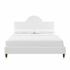 Aurora Performance Velvet King Bed