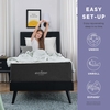 Aveline 12" Memory Foam Twin Mattress in White