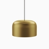 Avenue 1-Light Pendant Light in Satin Brass