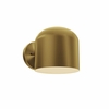 Avenue 1-Light Wall Sconce in Satin Brass