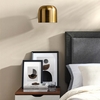 Avenue 1-Light Wall Sconce in Satin Brass