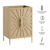 Awaken 24" Bathroom Vanity Cabinet in Oak