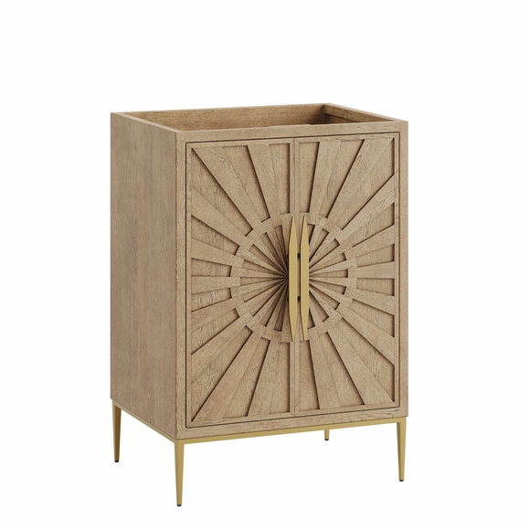 Awaken 24" Bathroom Vanity Cabinet in Oak