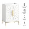 Awaken 24" Bathroom Vanity Cabinet in White
